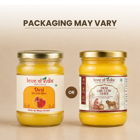 A2 Gir Cow Ghee – Bilona Method | Gujarat Sourced | 30 Litres of Milk, 1 Litre of Ghee