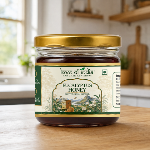 Eucalyptus Honey 400g | 100% Pure – Soothes Sore Throat & Supports Lungs