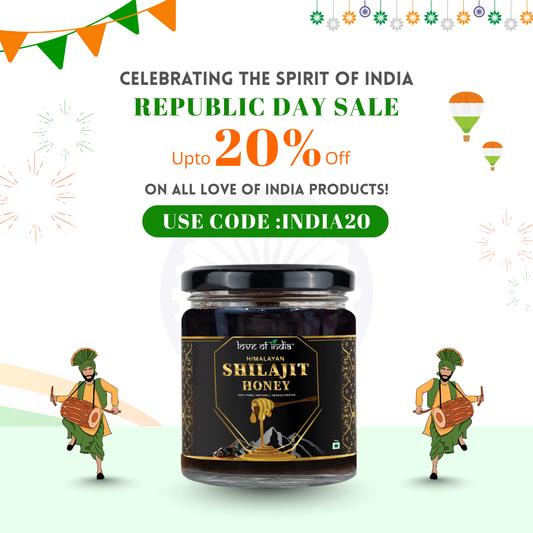Himalayan Shilajit Honey – Nature’s Pure Fusion | Love Of India 75gm