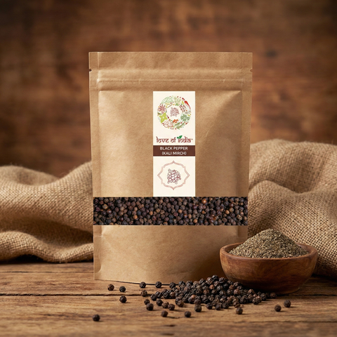 Organically Grown Black Pepper Bold (Kali Mirch) | Kerala (Idduki) | Premium Export Quality