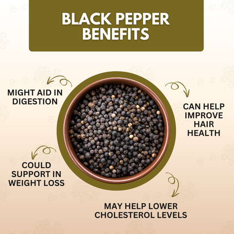 Organically Grown Black Pepper Bold (Kali Mirch) | Kerala (Idduki) | Premium Export Quality