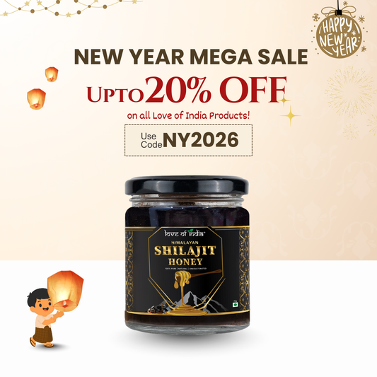 Himalayan Shilajit Honey – Nature’s Pure Fusion | Love Of India 75gm