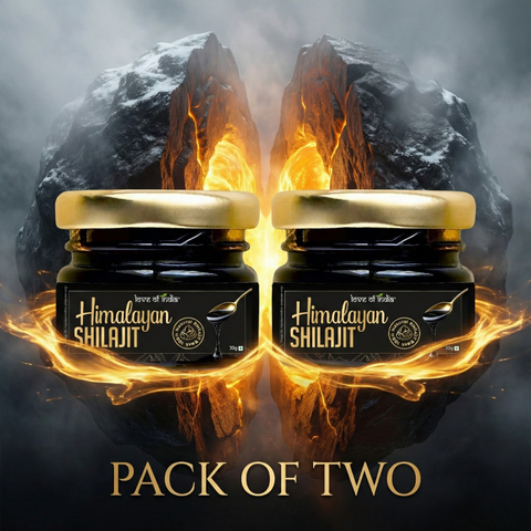 Pure Himalayan Shilajit Resin | Rich in Fulvic Acid & 85+ Minerals | Pack of 2