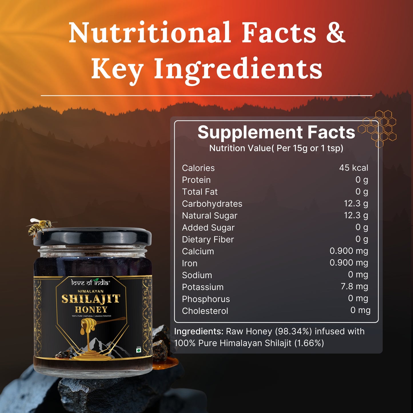 Himalayan Shilajit Honey – Nature’s Pure Fusion | Love Of India