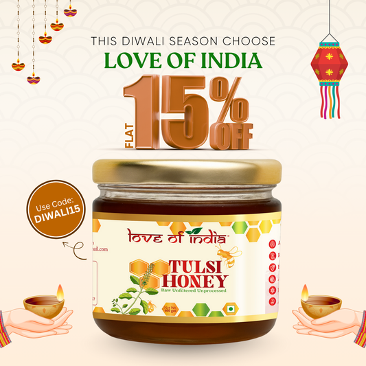 Tulsi Honey 400g | 100% Pure – Manages Stress & Boosts Immunity