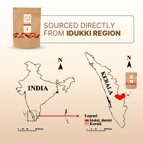 Organically Grown Mace (Javitri) Full Flower | Kerala (Idduki) -10gm | Premium Export Quality and Natural Flavor