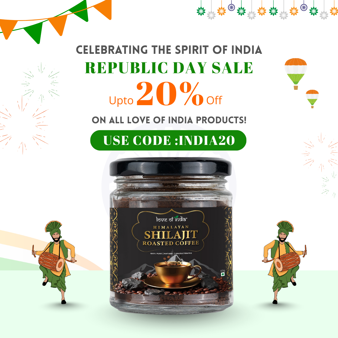 Himalayan Shilajit Roasted Premium Coffee | Rich Aroma & Energy Booster