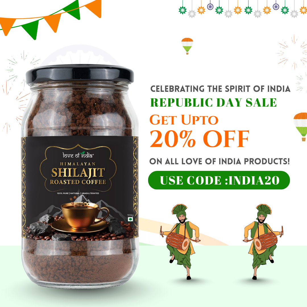 Himalayan Shilajit Roasted Premium Coffee | Rich Aroma & Energy Booster