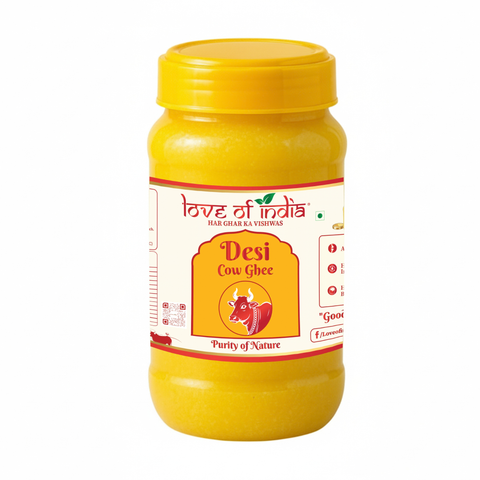 Desi Cow Ghee Traditionally Crafted for Everyday Nourishment | 1000ml