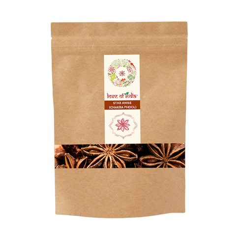 Organically Grown Star Anise (Chakra Phool) | Premium Export Quality and Natural Flavor