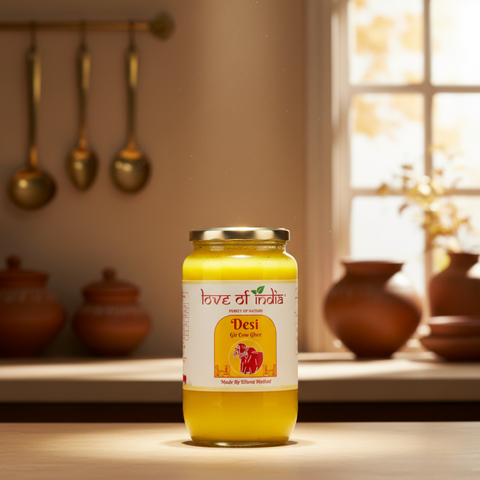 Desi Vedic Gir Cow Ghee made by Bilona method