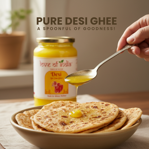 Desi Vedic Gir Cow Ghee made by Bilona method