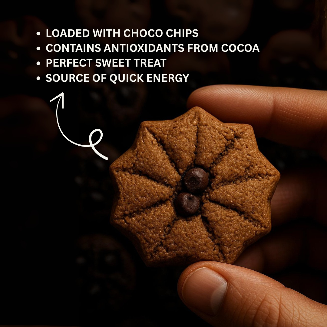 FitFibre Cookie Gift Box – Oats, Coconut & Choco Chip Cookies (8 Pcs Each)