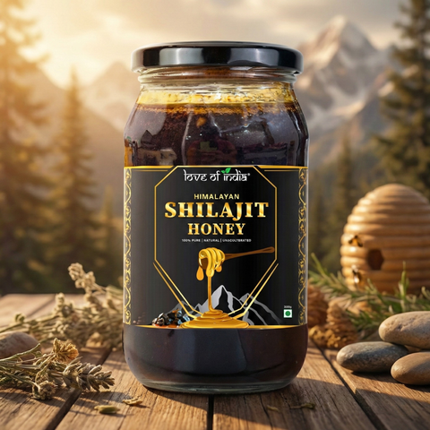 Himalayan Shilajit Honey | Lab Tested | Shilajit: NABL Lab Tested