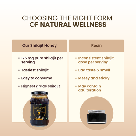 Himalayan Shilajit Honey | Lab Tested | Shilajit: NABL Lab Tested