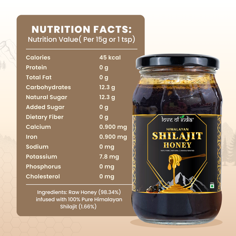 Himalayan Shilajit Honey | Lab Tested | Shilajit: NABL Lab Tested