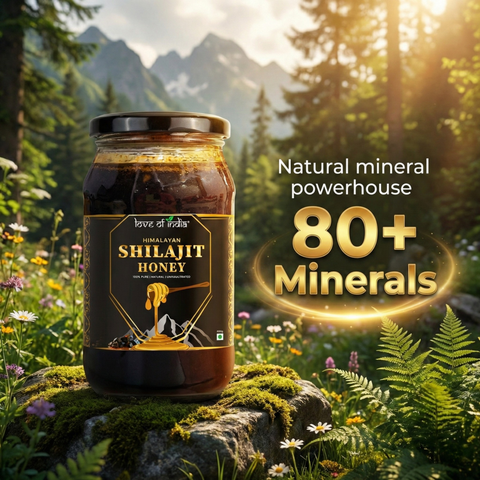 Himalayan Shilajit Honey | Lab Tested | Shilajit: NABL Lab Tested