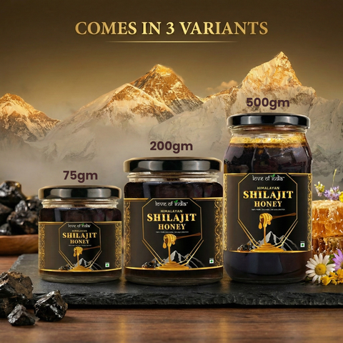 Himalayan Shilajit Honey | Lab Tested | Shilajit: NABL Lab Tested