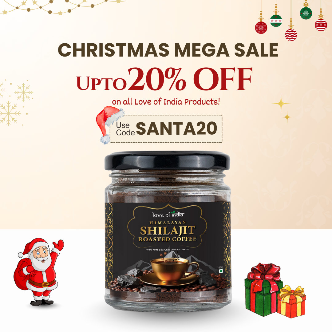 Himalayan Shilajit Roasted Premium Coffee | Rich Aroma & Energy Booster