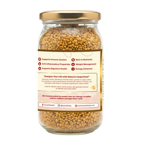 Bee Pollen | 100% Raw Natural Bee Pollen | A Natural Superfood