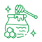 Pure, Natural & Unprocessed Honey active icon