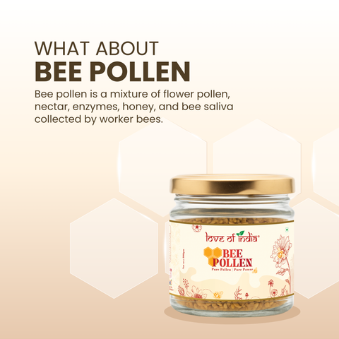 Bee Pollen | 100% Raw Natural Bee Pollen | A Natural Superfood