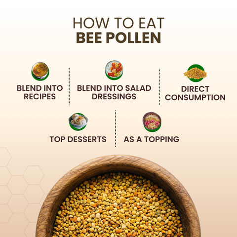 Bee Pollen | 100% Raw Natural Bee Pollen | A Natural Superfood