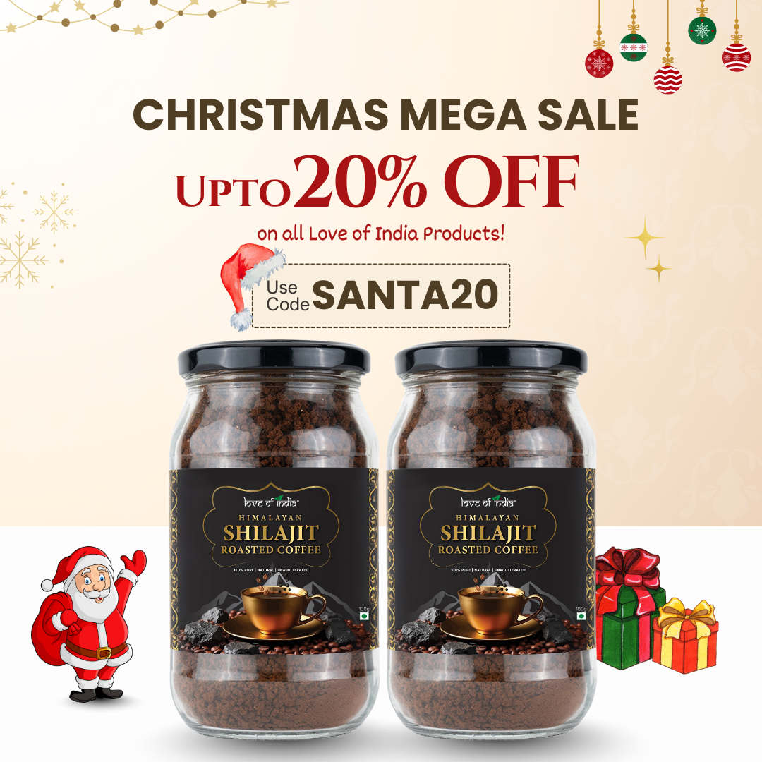 Himalayan Shilajit Roasted Premium Coffee | Rich Aroma & Energy Booster