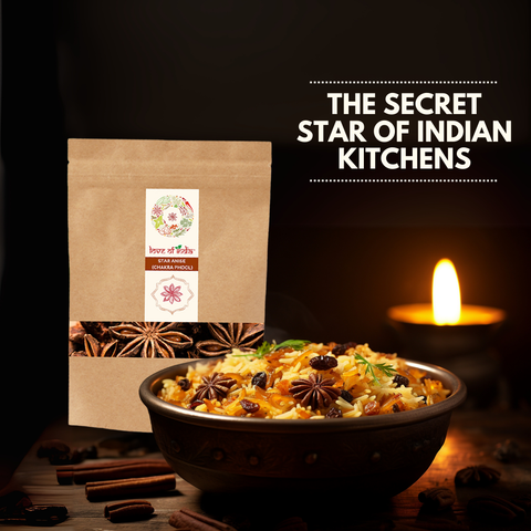 Organically Grown Star Anise (Chakra Phool) | Premium Export Quality and Natural Flavor