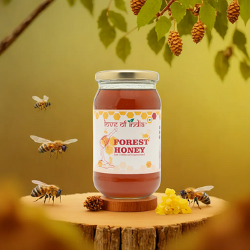 Raw Forest Honey (Raw, Unfiltered, Unprocessed & Non-Pasteurised)