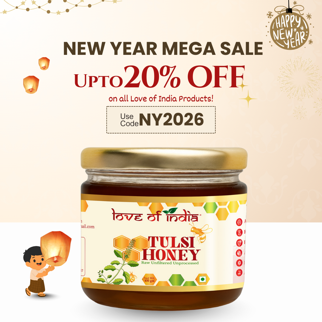 Tulsi Honey 400g | 100% Pure – Manages Stress & Boosts Immunity