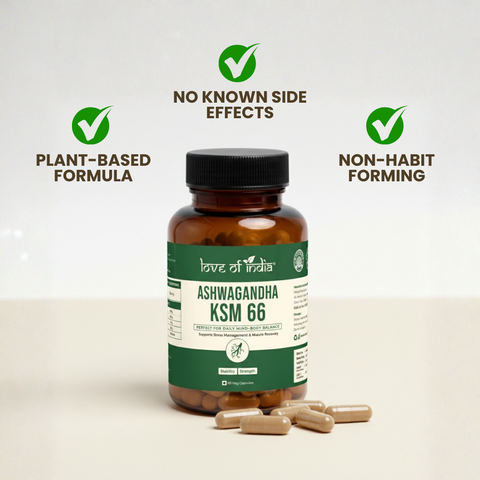 Ashwagandha KSM-66® Capsules | Root-Only Extract – Buy 1 Get 1 FREE