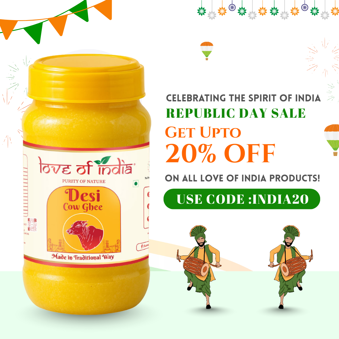 Desi Cow Ghee made by Traditional Method | 1000ml