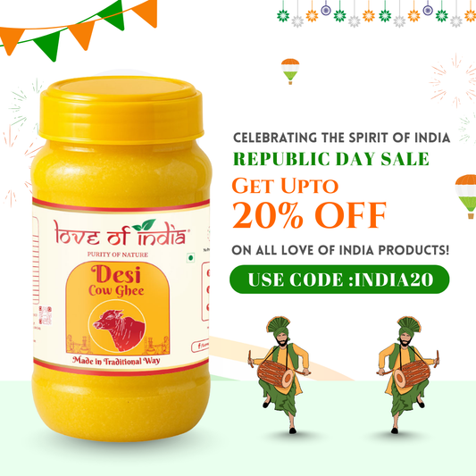 Desi Cow Ghee made by Traditional Method | 1000ml