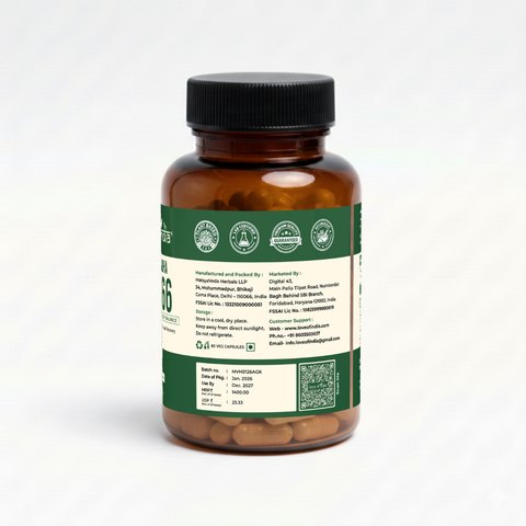 Ashwagandha KSM-66 (60 Veg Capsules)