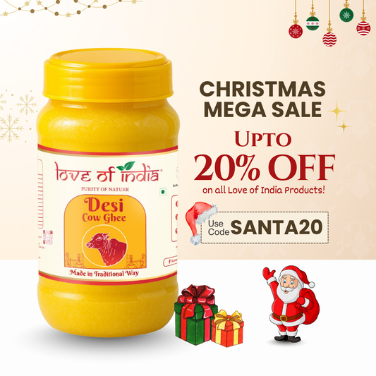 Desi Cow Ghee made by Traditional Method | 1000ml