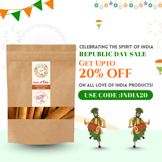 Organically Grown Cinnamon Roll (Dalchini) - 50gm | Premium Export Quality | Authentic & Natural Flavour