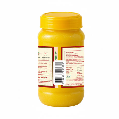 Desi Cow Ghee made by Traditional Method | 1000ml