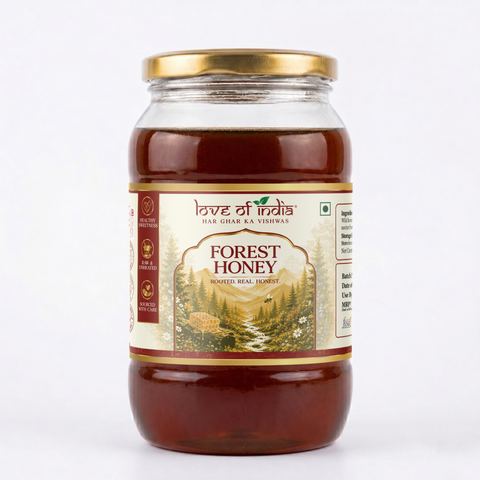 Forest Honey — Raw, Unfiltered, Never Heated | Lab Tested