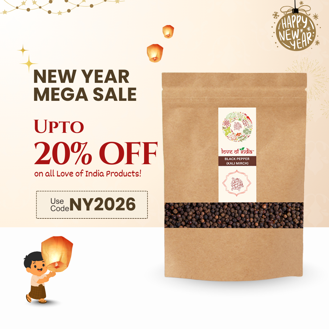 Organically Grown Black Pepper Bold (Kali Mirch) | Kerala (Idduki) | Premium Export Quality