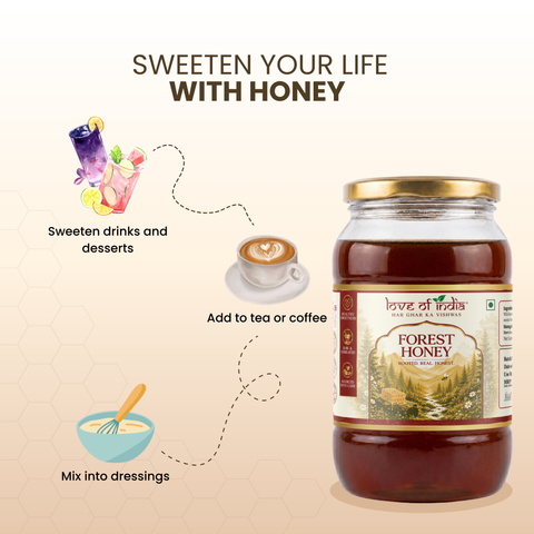 Forest Honey — Raw, Unfiltered, Never Heated | Lab Tested