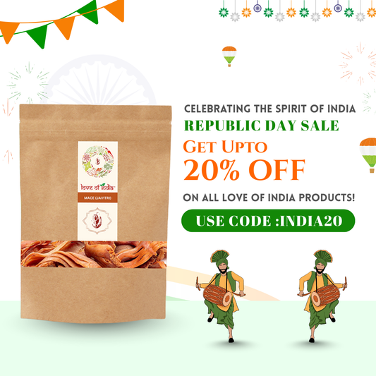 Organically Grown Mace (Javitri) Full Flower | Kerala (Idduki) -10gm | Premium Export Quality and Natural Flavor