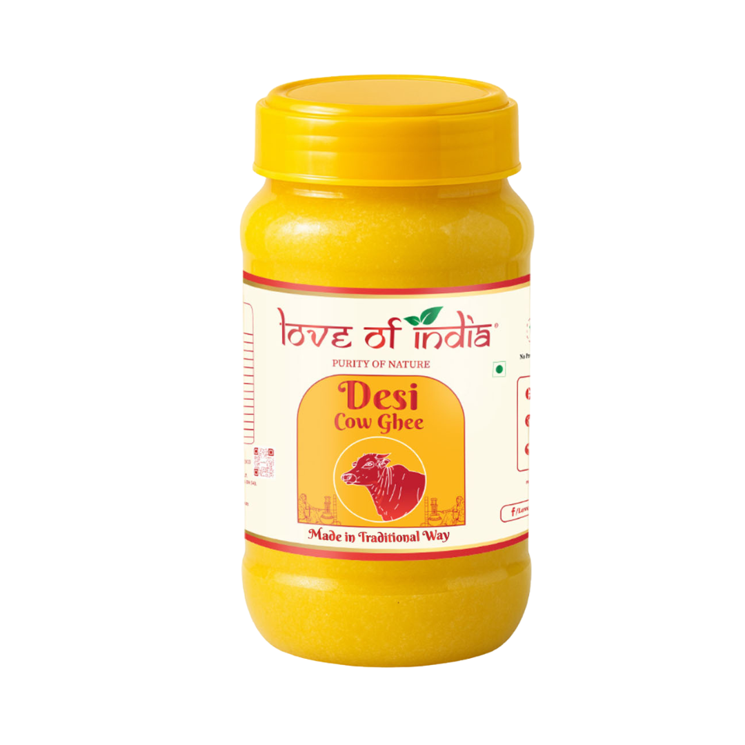 Love of India Desi Cow Ghee made by Traditional Method | 1000ml