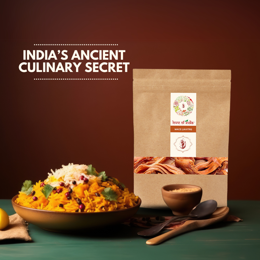 Organically Grown Mace (Javitri) Full Flower | Kerala (Idduki) -10gm | Premium Export Quality and Natural Flavor