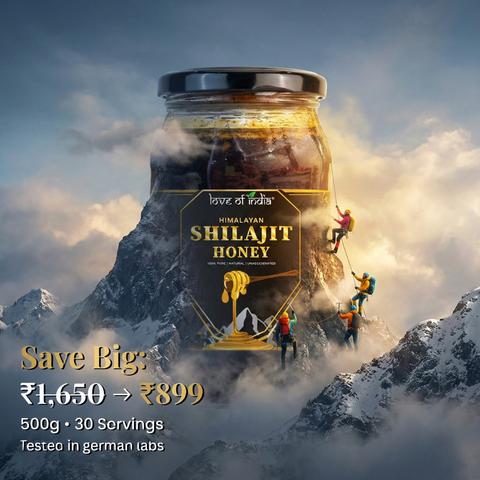 Himalayan Shilajit Honey – Nature’s Pure Fusion | Love Of India