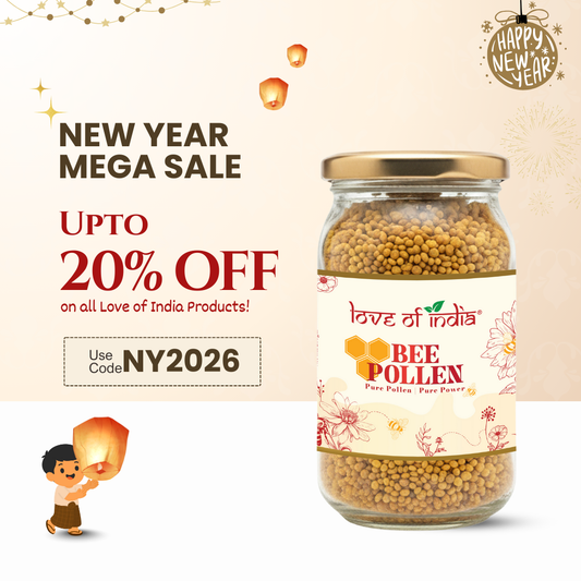 Bee Pollen | 100% Raw Natural Bee Pollen | A Natural Superfood