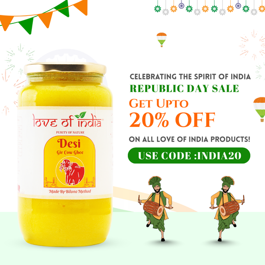 Desi Vedic Gir Cow Ghee made by Bilona method