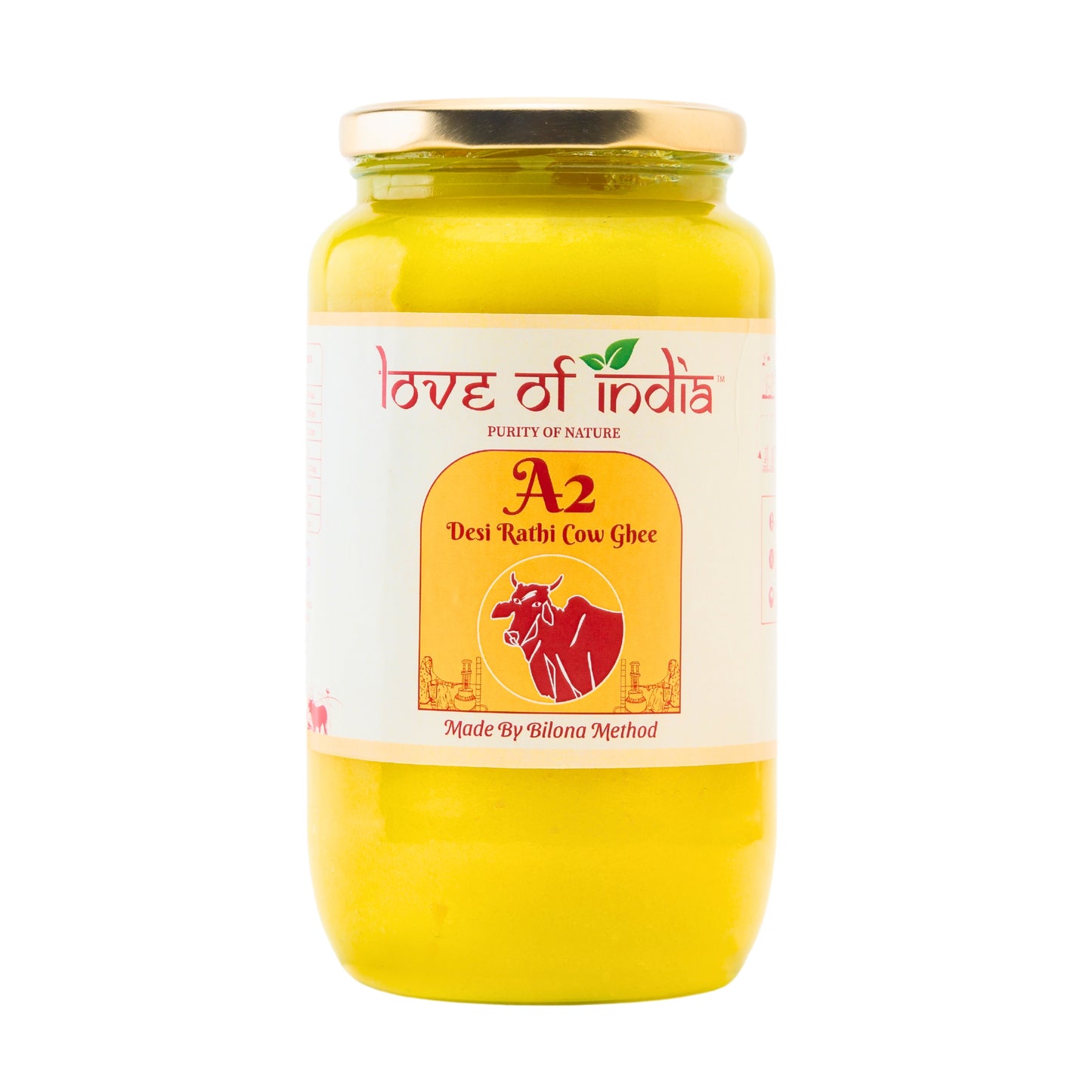 Love of India Desi Vedic Rathi Cow Ghee made by Bilona method