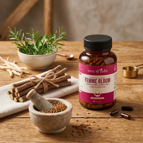 Femme Bloom - 60 Veg Capsules