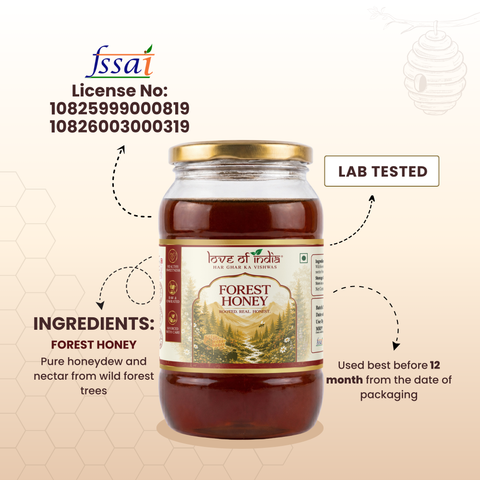 Forest Honey — Raw, Unfiltered, Never Heated | Lab Tested
